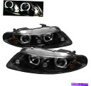 USヘッドライト 1997年から2000年のSebring 97-00 Avenger Haloブラックプロジェクターヘッドライト独占 For 1997-2000 Sebring 97-00 Avenger Halo Black Projector Headlights Exclusive(2)