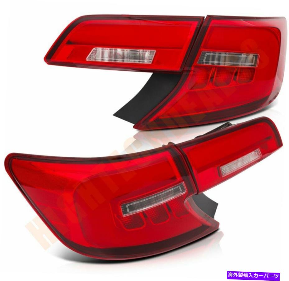 USヘッドライト 2012年から2014年のテールライトトヨタカムリレッドハウジング着色テールタイトな交換 Tail Lights For 2012-2014 Toyota Camry Red Housing Tinted Tail Tight Replacement