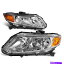 USإåɥ饤 Chromeϥῧʡ12-15ۥӥå2 / 4DRΤΥʥإåɥ饤 Chrome Housing Amber Corner Turn Signal Headlights for 12-15 Honda Civic 2/4Dr