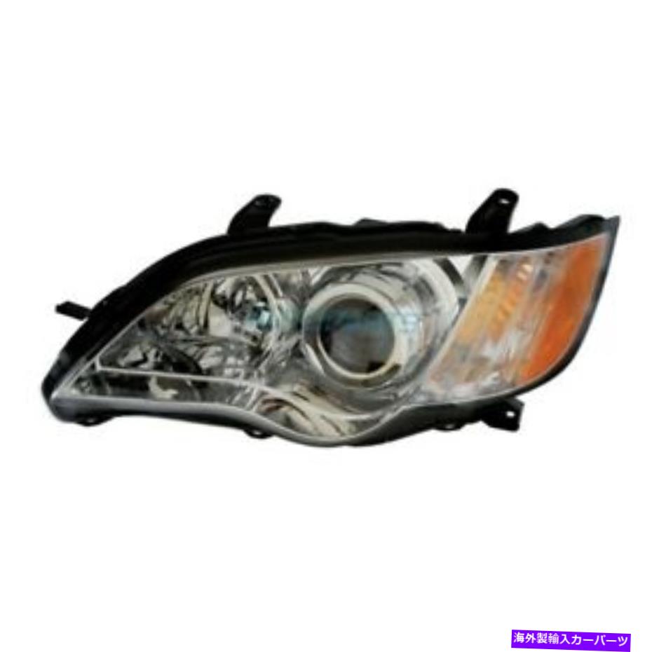 USヘッドライト 新しい左側ヘッドライトアセンブリは2008-2009 Subaru Outback SU2502133C Capaに収ま..