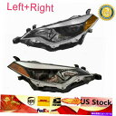 USヘッドライト 2014-2016トヨタカローラLEDヘッドライトヘッドランプアフターマーケット左+右 For 2014-2016 Toyota Corolla LED Headlights Headlamp Aftermarket Left + Right