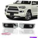 USヘッドライト トヨタ4Runner Limited 2014-2021アフターマーケットのためのベゼルフィット付きフォグランプセット Fog Lamp set with Bezel Fits for Toyota 4Runner Limited 2014-2021 Aftermarket