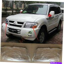 USヘッドライト Mitsubishi Pajero Montero V73 03-10 LH + RHヘッドライトキットレンズランプカバー For MITSUBISHI Pajero Montero V73 03-10 LH+RH Headlights Kit Lens Lamp Cover