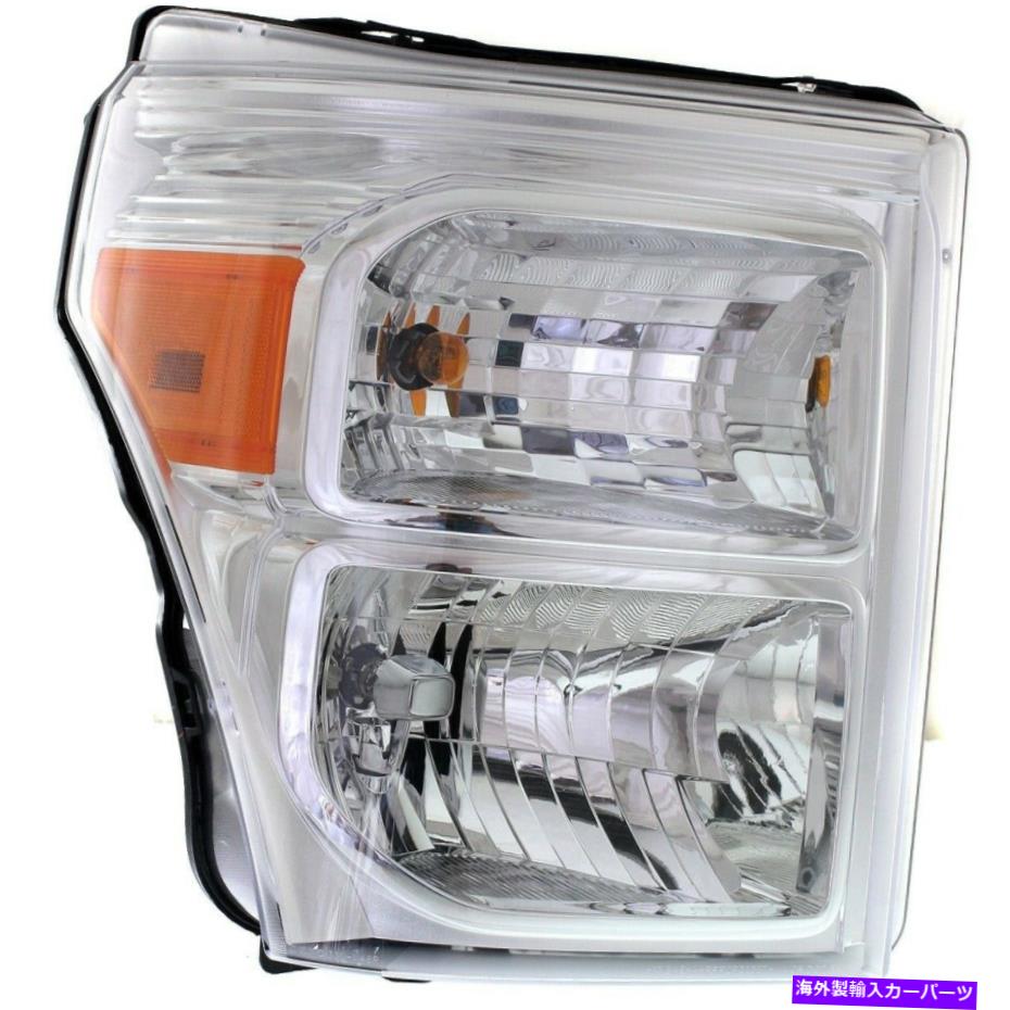 USヘッドライト 2011-2016 Ford F-550スーパーデューティ右w /球根Capaのハロゲンヘッドライト Halogen Headlight For 2011-2016 Ford F-550 Super Duty Right w/ Bulb CAPA