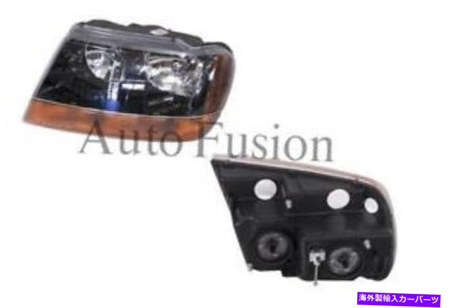 USヘッドライト ジープグランドチェロキーWJ 1999-2005のためのヘッドライト左側 Headlight Left Side For Jeep Grand Cherokee Wj 1999-2005