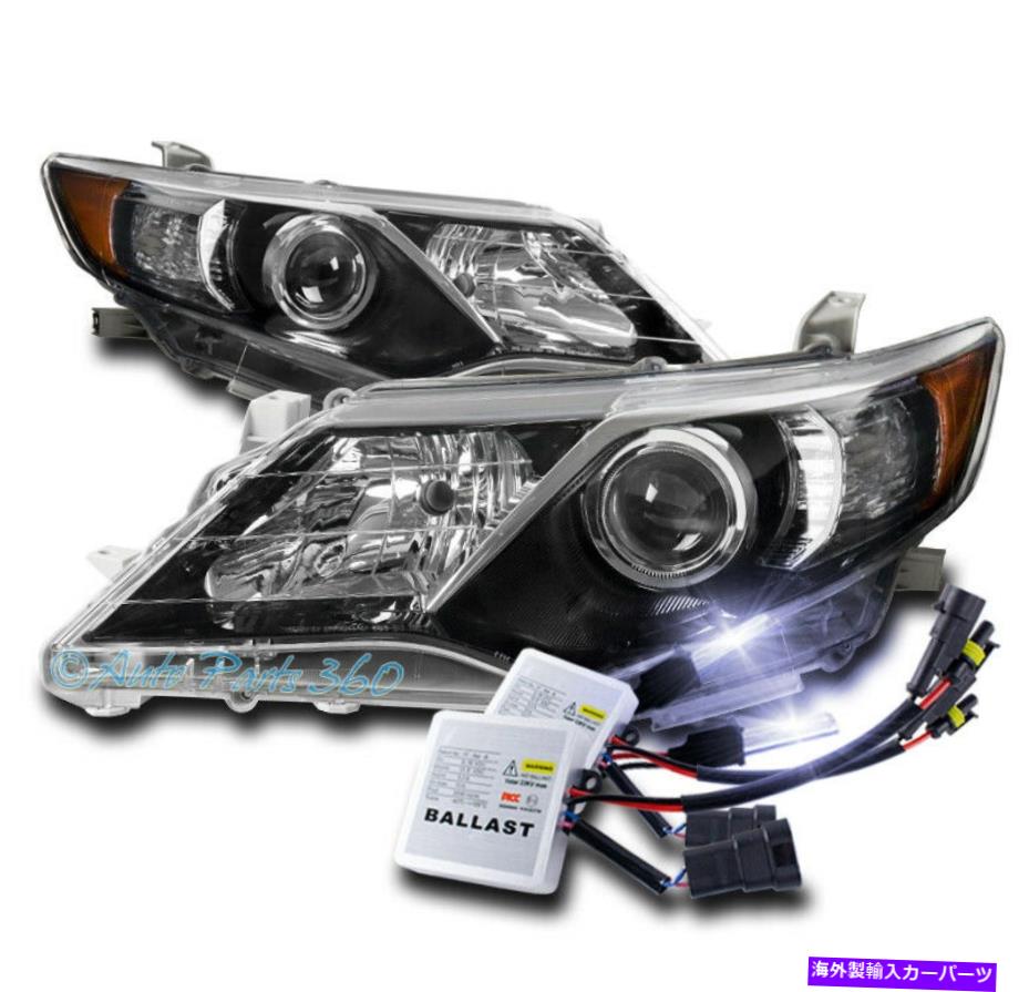 FOR 12 13 14 TOYOTA CAMRY L LE SE XLE PROJECTOR HEADLIGHT LAMP BLACK W/10K HIDカテゴリUSヘッドライトUSヘッドライトUSヘッドライトUSヘッドライトUSヘッドライトUSヘッドライトUSヘッドライトUSヘッドライトUSヘッドライトUSヘッドライトUSヘッドライトUSヘッドライトUSヘッドライトUSヘッドライトUSヘッドライトUSヘッドライトUSヘッドライトUSヘッドライトUSヘッドライトUSヘッドライトUSヘッドライトUSヘッドライトUSヘッドライトUSヘッドライトUSヘッドライトUSヘッドライトUSヘッドライトUSヘッドライトUSヘッドライトUSヘッドライトUSヘッドライトUSヘッドライト状態新品メーカー車種発送詳細全国一律 送料無料（※北海道、沖縄、離島は省く）商品詳細輸入商品の為、英語表記となります。Condition: NewBrand: Autoparts360 Auto PartsHeadlight Style: ProjectorManufacturer Part Number: TO2502211, TO2503211Fitment Type: Direct ReplacementPlacement on Vehicle: Left, Right, FrontCertifications: DOT, SAEInterchange Part Number: TO2502212, TO2503212Assembly Type: CompositeOther Part Number: 8115006470, 8111006470, 8115006800, 8111006800Lens Color: ClearBulb Type: HalogenHousing Color: BlackBulb Size: Low Beam: H11 / High Beam: 9005 条件：新品ブランド：AutoParts360自動車部品ヘッドライトスタイル：プロジェクターメーカー部品番号：TO2502211、TO2503211フィットメントタイプ：直接交換車両への配置：左、右、前面認証：ドット、SaeInterchange型番：TO2502212、TO2503212組み立てタイプ：コンポジットその他の型番：8115006470,8111006470,8115006800,8111006800レンズカラー：クリア電球タイプ：ハロゲンハウジングカラー：ブラック電球サイズ：ロービーム：H11 /ハイビーム：9005《ご注文前にご確認ください》■海外輸入品の為、NC・NRでお願い致します。■取り付け説明書は基本的に付属しておりません。お取付に関しましては専門の業者様とご相談お願いいたします。■通常2〜4週間でのお届けを予定をしておりますが、天候、通関、国際事情により輸送便の遅延が発生する可能性や、仕入・輸送費高騰や通関診査追加等による価格のご相談の可能性もございますことご了承いただいております。■海外メーカーの注文状況次第では在庫切れの場合もございます。その場合は弊社都合にてキャンセルとなります。■配送遅延、商品違い等によってお客様に追加料金が発生した場合や取付け時に必要な加工費や追加部品等の、商品代金以外の弊社へのご請求には一切応じかねます。■弊社は海外パーツの輸入販売業のため、製品のお取り付けや加工についてのサポートは行っておりません。専門店様と解決をお願いしております。■大型商品に関しましては、配送会社の規定により個人宅への配送が困難な場合がございます。その場合は、会社や倉庫、最寄りの営業所での受け取りをお願いする場合がございます。■輸入消費税が追加課税される場合もございます。その場合はお客様側で輸入業者へ輸入消費税のお支払いのご負担をお願いする場合がございます。■商品説明文中に英語にて”保証”関する記載があっても適応はされませんのでご了承ください。■海外倉庫から到着した製品を、再度国内で検品を行い、日本郵便または佐川急便にて発送となります。■初期不良の場合は商品到着後7日以内にご連絡下さいませ。■輸入商品のためイメージ違いやご注文間違い当のお客様都合ご返品はお断りをさせていただいておりますが、弊社条件を満たしている場合はご購入金額の30％の手数料を頂いた場合に限りご返品をお受けできる場合もございます。(ご注文と同時に商品のお取り寄せが開始するため)（30％の内訳は、海外返送費用・関税・消費全負担分となります）■USパーツの輸入代行も行っておりますので、ショップに掲載されていない商品でもお探しする事が可能です。お気軽にお問い合わせ下さいませ。[輸入お取り寄せ品においてのご返品制度・保証制度等、弊社販売条件ページに詳細の記載がございますのでご覧くださいませ]&nbsp;