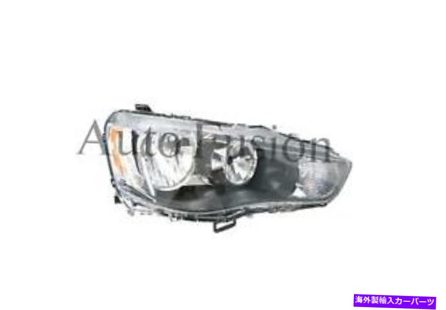 USヘッドライト 三菱アウトランダーZH（2009-2012）のための黒の右側のヘッドライト Right Hand Side Headlight In Black For Mitsubishi Outlander ZH (2009-2012)