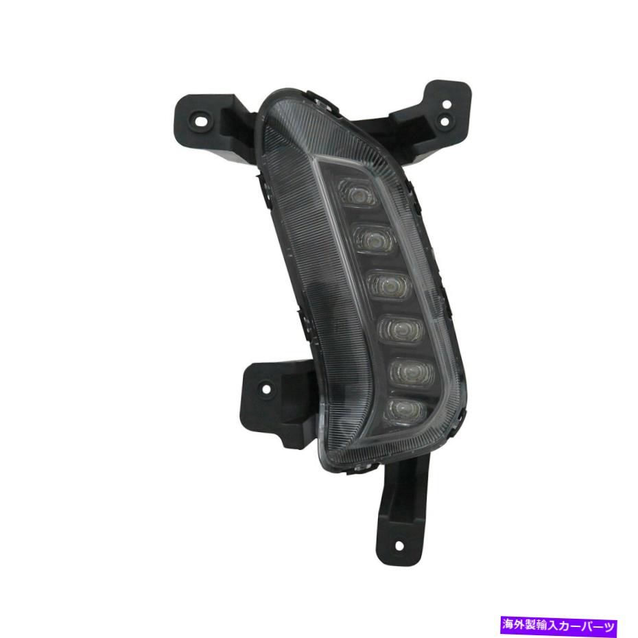 USヘッドライト Hyundai Elantra 17-18 Truparts運転側の交換昼間のランニングライト For Hyundai Elan..