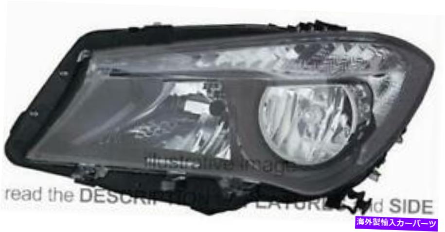 USヘッドライト LHDヘッドライトメルセデスCLA W117 2013年の黒い背景 LHD Headlight Mercedes Cla W117 From 2013 Left Black Background