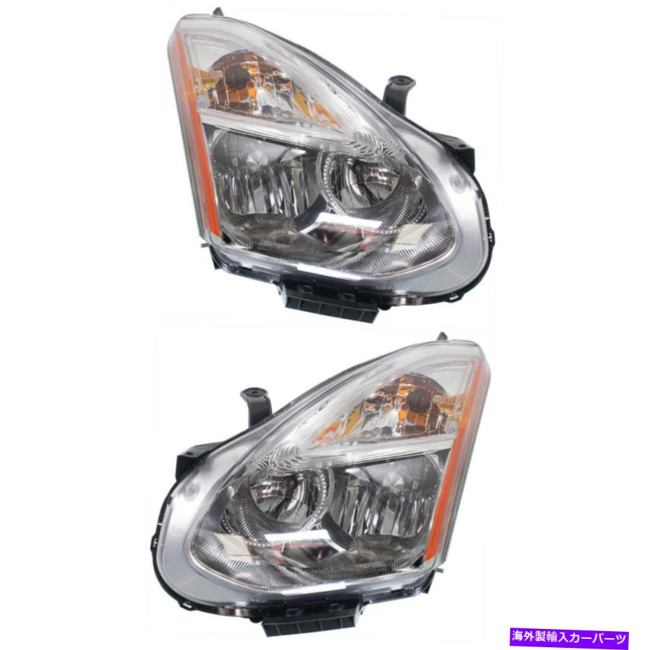 USإåɥ饤 2011-2012Υإåɥ饤ȥåŵ2pcǺ Headlight Set For 2011-2012 Nissan Rogue Left and Right With Bulb 2Pc