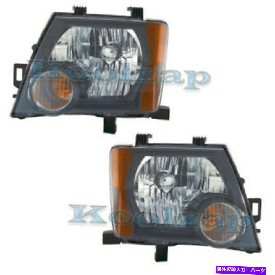 USヘッドライト 09-12 Xterra S＆Xヘッドライトヘッドランプヘッドライトランプ左右サイドセットペア 09-12 Xterra S & X Headlight Headlamp Head Light Lamp Left & Right Side Set PAIR