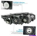 USヘッドライト 16-20ホンダシビックLEDチューブプロジェクタークロムヘッドライトランプW /バンパーブルーDRL For 16-20 Honda Civic LED Tube Projector Chrome Headlight Lamp w/Bumper Blue DRL(2)