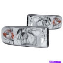 USヘッドライト Anzo USA 111206クリスタルヘッドライトセット収容94-02 RAM 1500 RAM 2500 RAM 3500 Anzo USA 111206 Crystal Headlight Set Fits 94-02 Ram 1500 Ram 2500 Ram 3500