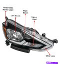 USヘッドライト 16~18 SENTRAハロゲン交換用ブラックヘッドライトヘッドランプW / LED DRL信号 For 16-18 Sentra Halogen Replacement Black Headlights Headlamps w/LED DRL Signal