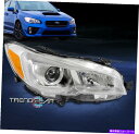 USヘッドライト 2015-2020 Subaru WRXハロゲンプロジェクターヘッドライトランプクローム旅客 For 2015-2020 Subaru WRX Halogen Projector Headlight Lamp Chrome Passenger Right