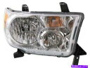 USヘッドライト 右側 - 旅客サイドヘッドライトアセンブリ4DYH44用Tundra 2010 2013 2013 2011 2012 Right - Passenger Side Headlight Assembly 4DYH44 for Tundra 2010 2013 2011 2012