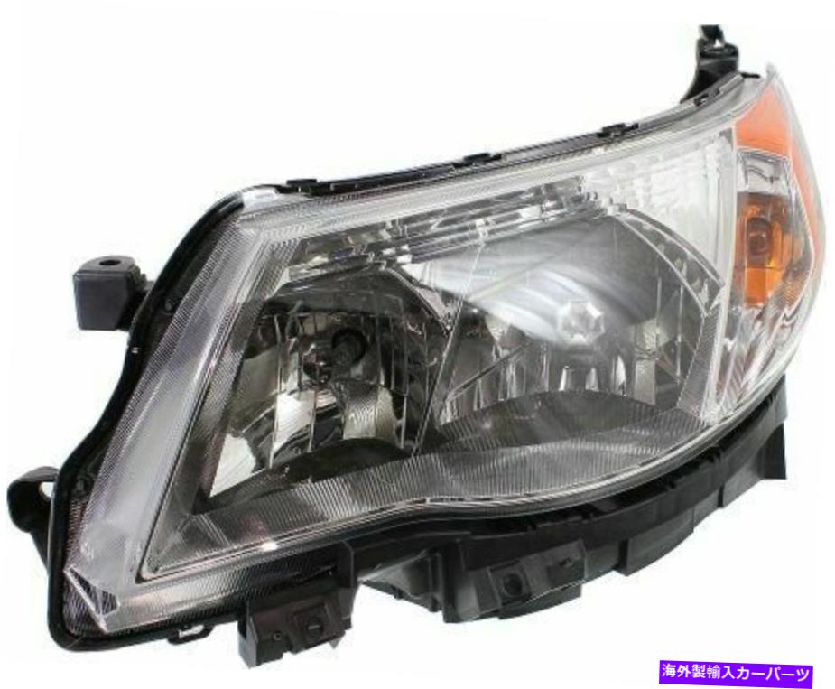 USヘッドライト 2009-2013 Subaru Foresterドライバ側W /電球のヘッドライト Headlight For 2009-2013 Subaru Forester Driver Side w/ bulb