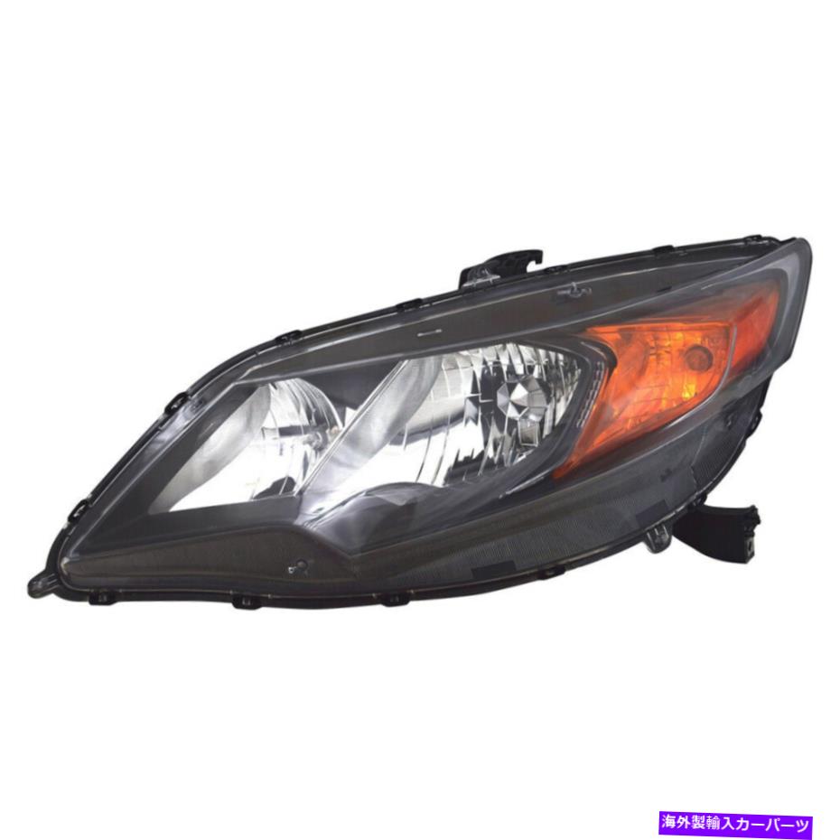 USヘッドライト ヘッドライトアセンブリ - CAPA認証左TYC 20-9650-00-9フィット14-15ホンダシビック Headlight Assembly-Capa Certified Left TYC 20-9650-00-9 fits 14-15 Honda Civic