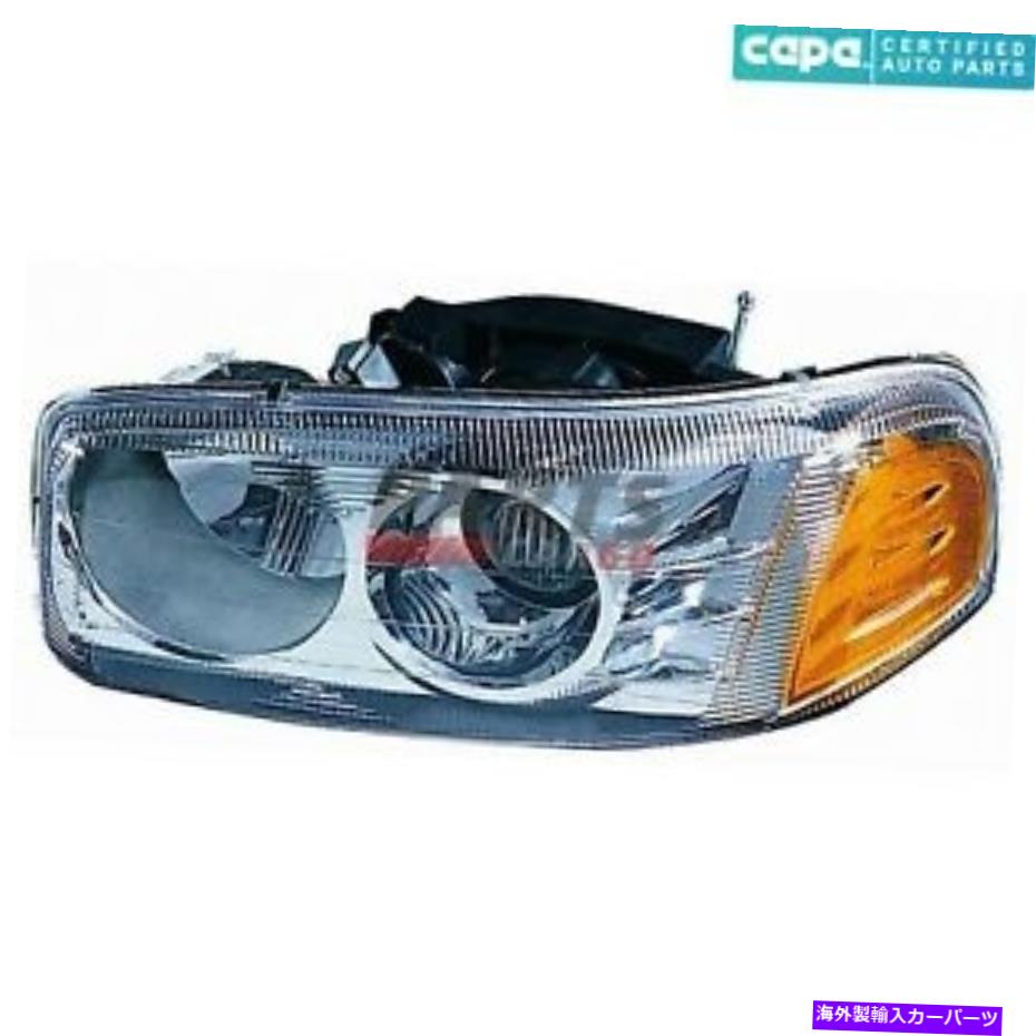 USヘッドライト 新しいヘッドライトアセンブリ左フィット2001-2006 GMC Yukon 15218077 Capa NEW HEAD LIGHT ASSEMBLY LEFT FITS 2001-2006 GMC YUKON 15218077 CAPA