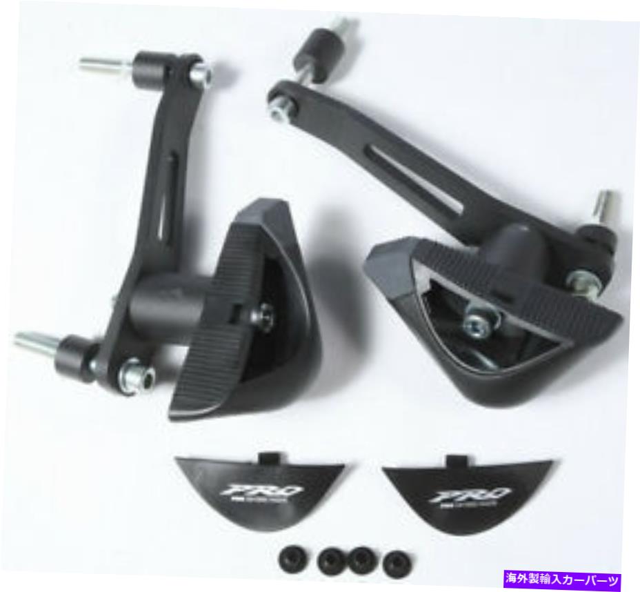USヘッドライト 7316N PUIGフレームスライダーPro Black. 7316N Puig Frame Sliders Pro Black
