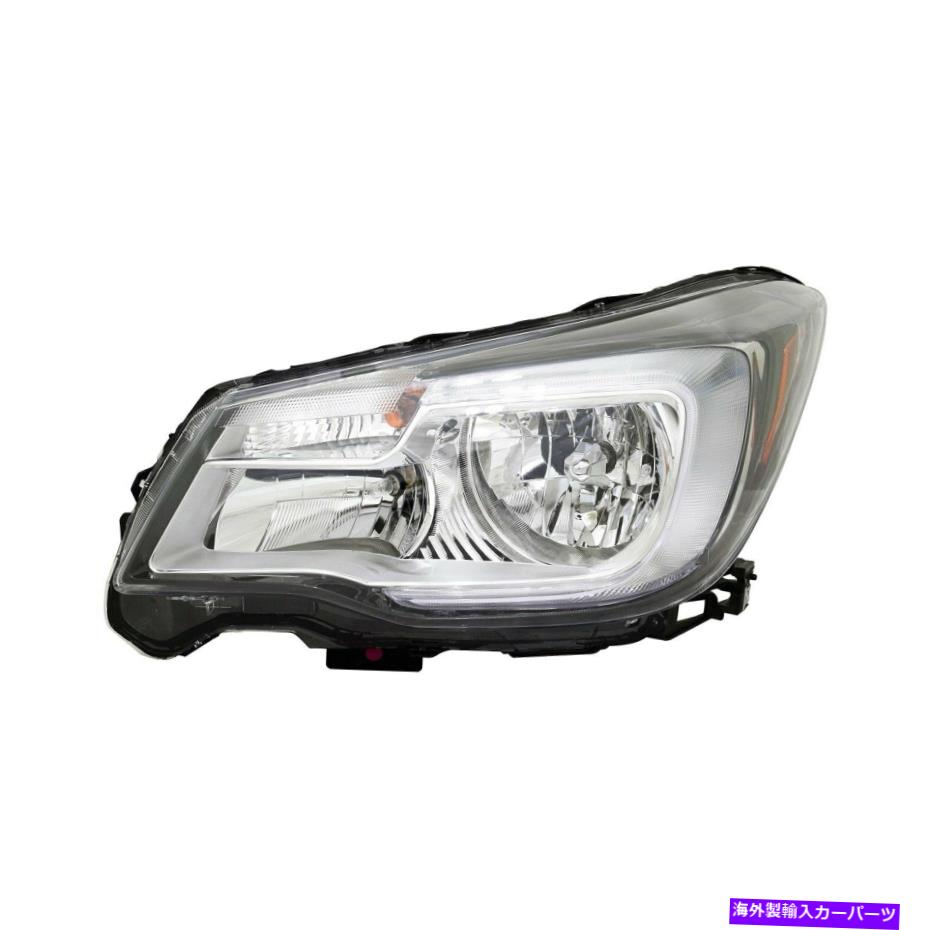 USヘッドライト Subaru Forester 2017-2018 K-Metal 6783366Tドライバ側の交換ヘッドライト For Subaru Forester 2017-2018 K-Metal 6783366T Driver Side Replacement Headlight