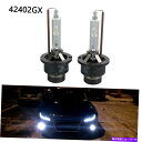 USヘッドライト 2個のPhilips HID Xenonヘッドライト電球D4S 42V35W P32D-5 6200K 42402GX H 2Pcs For Philips HID Xenon Headlight Bulbs D4S 42V35W P32D-5 6200K 42402GX H(2)