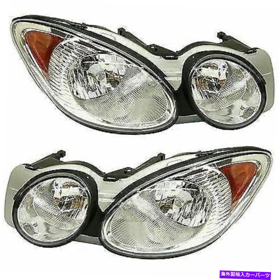 USヘッドライト ヘッドライトセット2005-2007ビュイックラクロスallure左右側W /電球 Headlight Set For 2005-2007 Buick LaCrosse Allure Left & Right Side w/ bulb