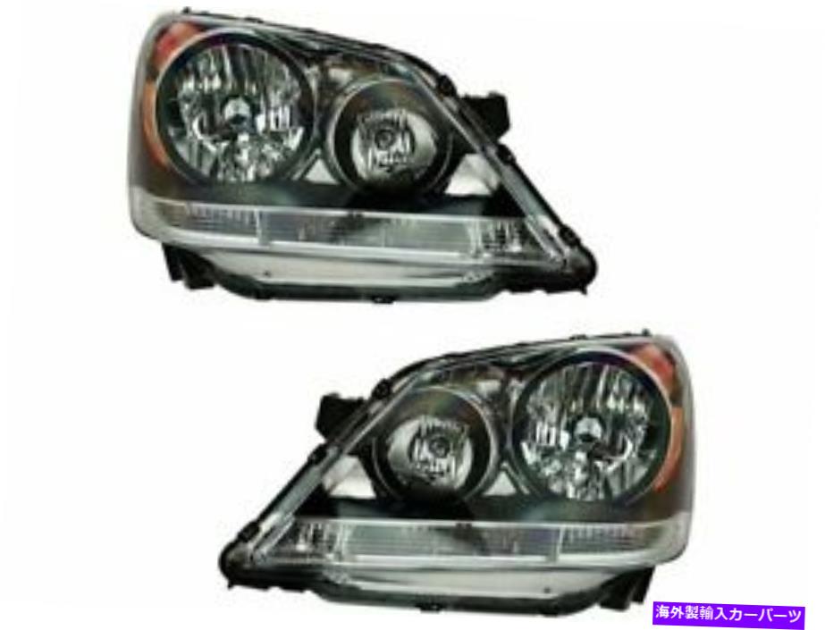USヘッドライト ヘッドライトアセンブリセットX662YP for Honda Odyssey 2008 2009 2009 2010 Headlight Assembly Set X662YP for Honda Odyssey 2008 2009 2010