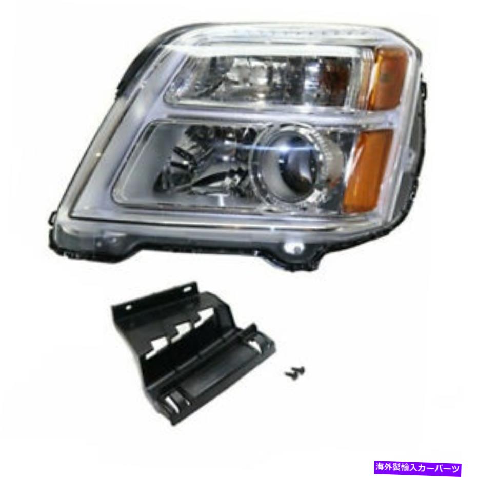 USヘッドライト 16-17地形SL / SL / SLTフロントヘッドライトヘッドランプハロゲンヘッドライト左側 16-17 Terrain SL/SLE/SLT Front Headlight Headlamp Halogen Head Light Left Side