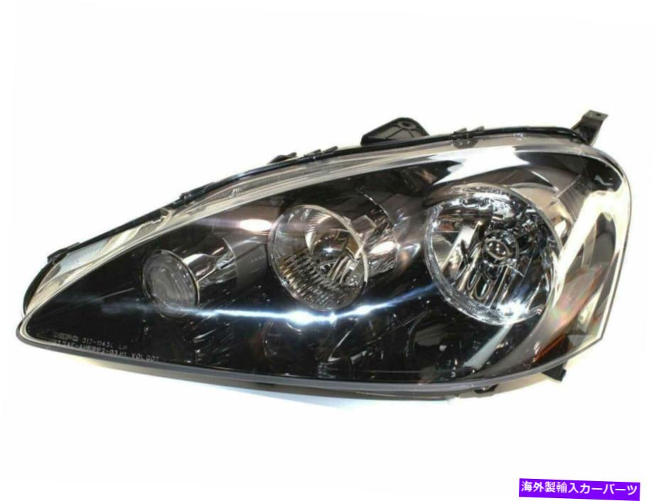 USヘッドライト Headlight 2005 2006 05 06 RSXブラックドライバ左LH AC2518108C 33151S6MA51 For Headlight 2005 2006 05 06 RSX Black Driver Left LH AC2518108C 33151S6MA51