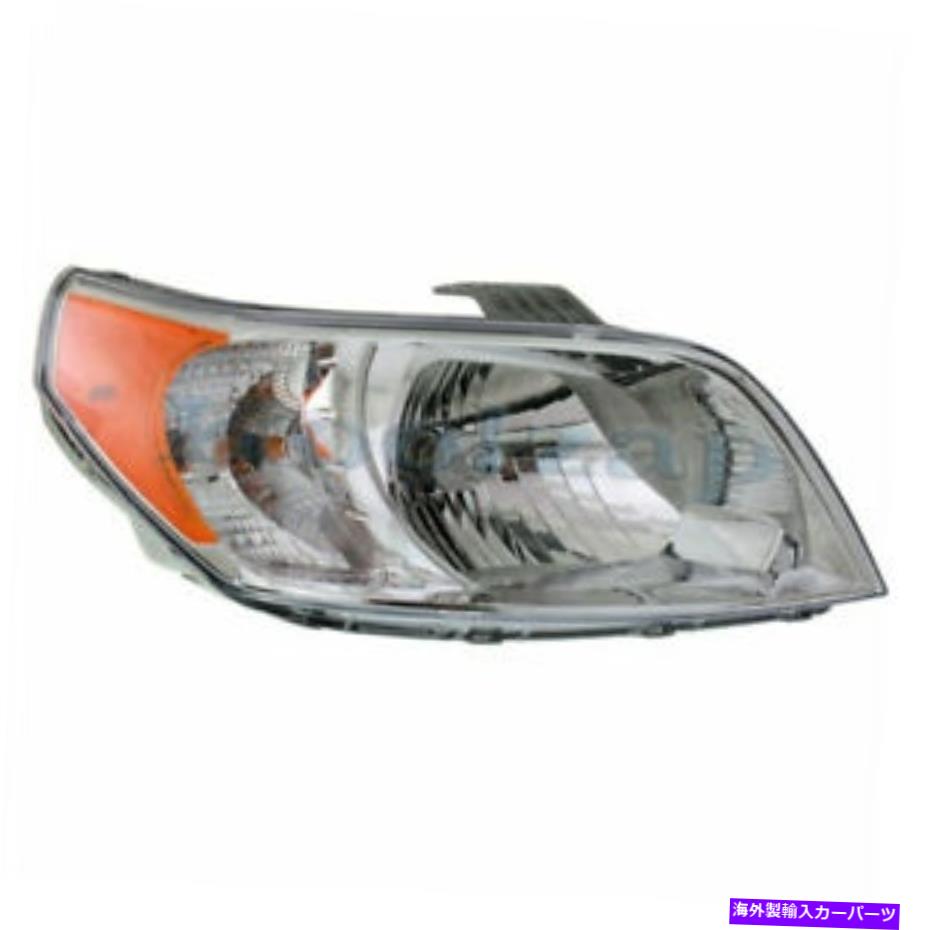 USヘッドライト 10-11 Chevy Aveo5フロントヘッドライトヘッドランプハロゲンヘッドライトランプ右側 1..