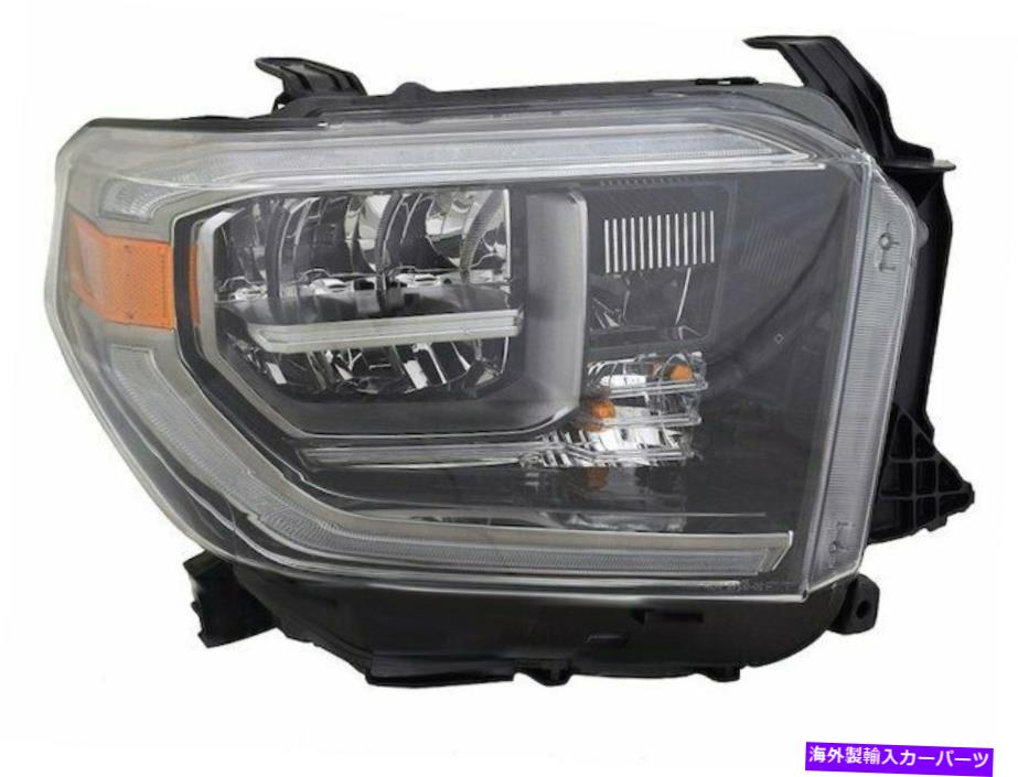 USヘッドライト 2018年トヨタツンドラヘッドライトアセンブリ右TYC 78963RR For 2018 Toyota Tundra Headlight Assembly Right TYC 78963RR