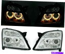 USヘッドライト Opel Vectra C&Signumクリアエンジェルアイヘッドライトヘッドランプ OPEL VECTRA C & SIGNUM CLEAR ANGEL EYE HEADLIGHTS HEADLAMPS(2)