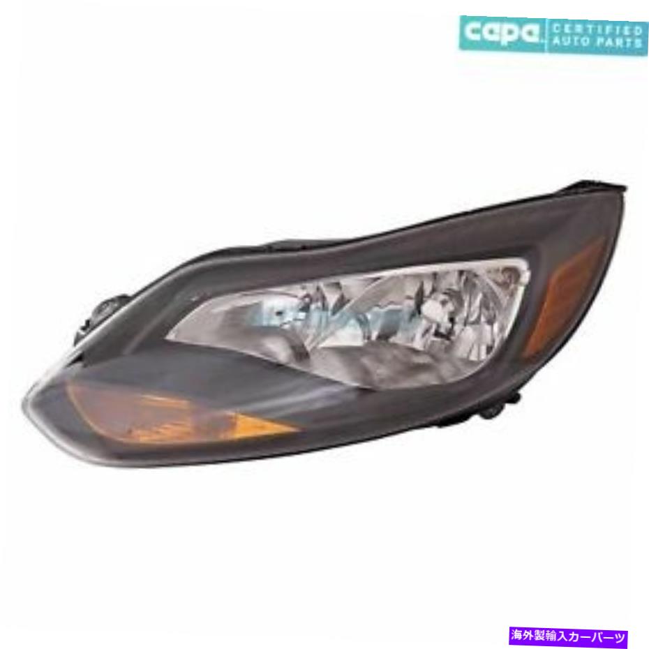 USヘッドライト 新しい左ヘッドライトアセンブリ獲得2012-2014フォーカスフォーカスFO250229C CAPA NEW LEFT HEAD LIGHT ASSEMBLY FITS 2012-2014 FORD FOCUS FO2502299C CAPA【並行輸入品】