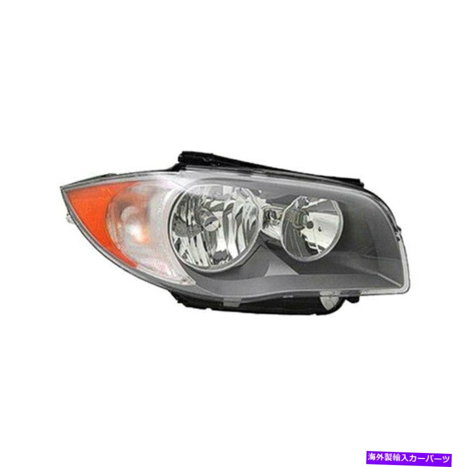 USヘッドライト BMW 128I 2008-2011 K-Metal 8213361旅客サイド交換ヘッドライト For BMW 128i 2008-2011 K-Metal 8213361 Passenger Side Replacement Headlight【並行輸入品】