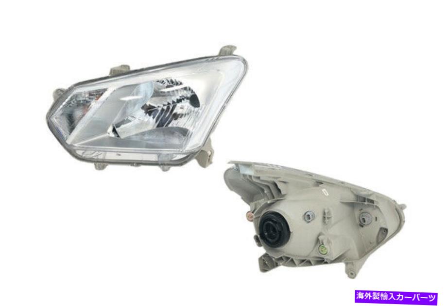 USヘッドライト isuzu d-max 11/2016 - クロムリフレクタ標準ハロゲンヘッドライト左側 FOR ISUZU D-MAX 11/2016-ON CHROME REFLECTOR STANDARD HALOGEN HEADLIGHT LEFT SIDE