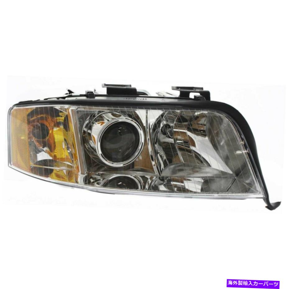 USヘッドライト 2003-2004アウディA6 Quattro 2002-2004 A6助手席側W /電球のヘッドライト Headlight For 2003-2004 Audi A6 Quattro 2002-2004 A6 Passenger Side w/ bulb