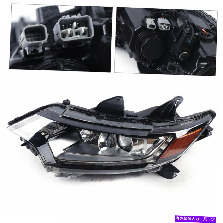 USヘッドライト 16-20三菱アウトランダーのための左ヘッドライト運転側のフロントランプの交換 Left Headlight Driver Side Front Lamp Replacement for 16-20 Mitsubishi Outlander
