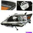 USヘッドライト 2013-2015 LEXUS RX350 RX450Hハロゲンヘッドライトヘッドランプ左の運転手側 For 2013-2015 Lexus RX350 RX450h Halogen Headlight Headlamp Left Driver Side(2)