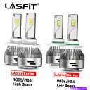 USヘッドライト 4X LASFITコンボ9005 9006 LEDヘッドライト電球360度調整可能ラプラスシリーズ 4x LASFIT Combo 9005 9006 LED Headlight Bulb 360 Degree Adjustable LAPlus Series