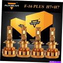 USヘッドライト AuxBeam H7 + H7 LED CANBUSヘッドライトフィットVW Jetta 2005-2018 Passat 2001-2016...