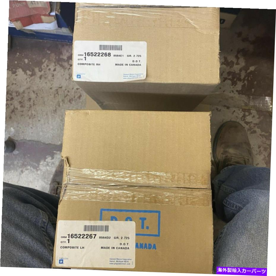 USヘッドライト （ペア）1991-1996ビュイックセンチュリーコンポジットヘッドランプG.＃16522267/16522268 (Pair) 1991-1996 Buick Century Composite Headlamp G.M.#16522267 / 16522268