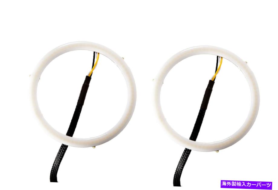 USヘッドライト ダイオードダイナミクスHalo Lights LED 100mmブルーペアを導きました Diode Dynamics ..