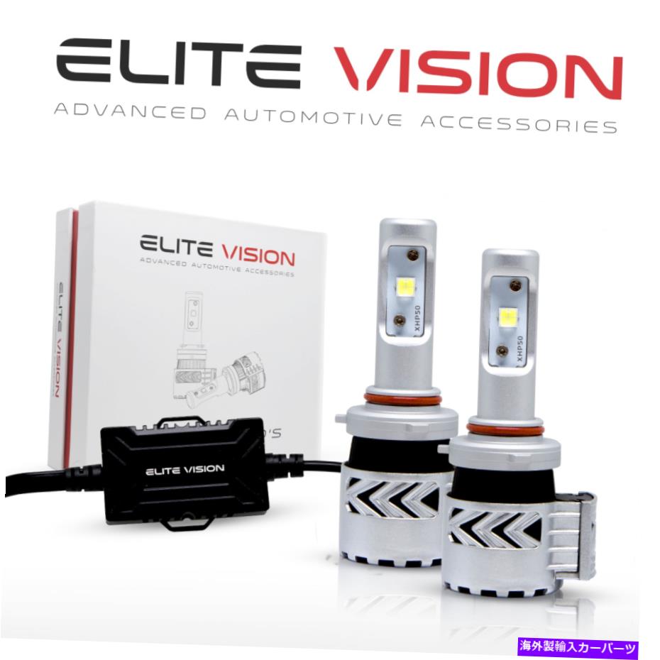 USヘッドライト Isuzuこんにちはロービーム6KのためのEV 9005 Olympusの白いLEDのヘッドライトの電球変換キット EV 9005 Olympus White LED Headlight Bulb Conversion Kit for Isuzu Hi Low Beam 6K