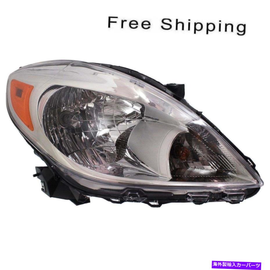 USإåɥ饤 ϥإåɥץ֥ιҥɥեåSedan NI2503207 Halogen Head Lamp Assembly Passenger Side Fits Nissan Versa Sedan NI2503207