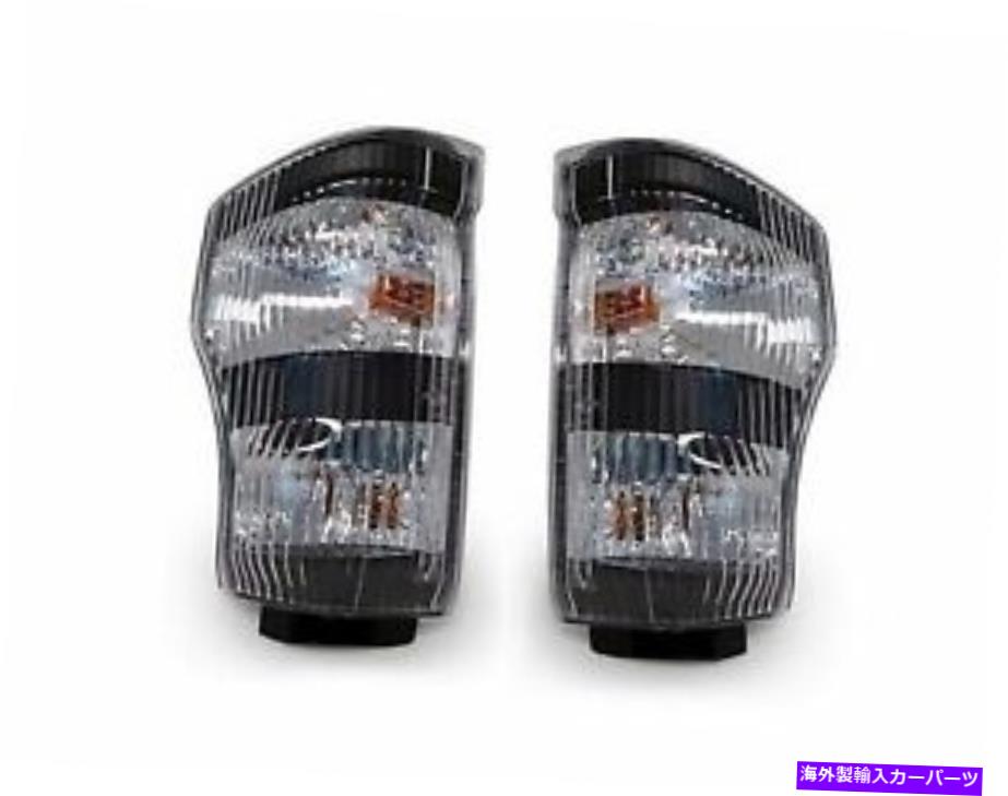 USヘッドライト Isuzu NPR NQR Wシリーズ2006-2007トラックターン信号ライトランプコーナー - ペア ISUZU NPR NQR W SERIES 2006-2007 TRUCK TURN SIGNAL LIGHTS LAMPS CORNER - PAIR