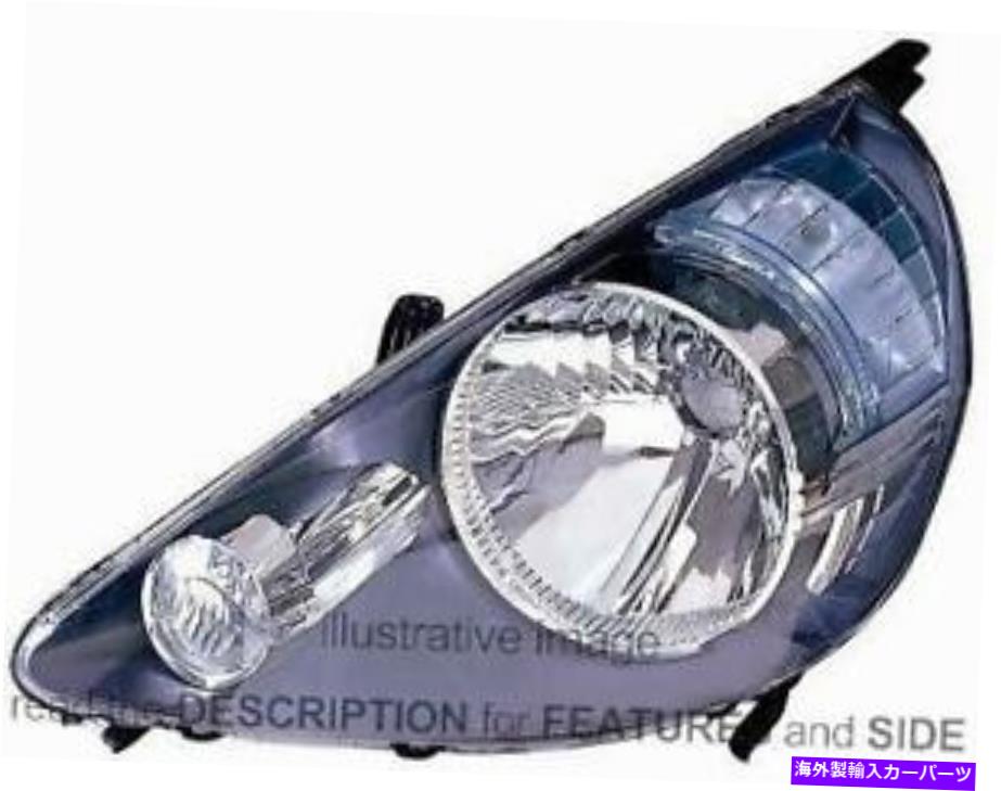 USヘッドライト LHDヘッドライトホンダジャズ2002-2004左側33151-SAA-G52-33151-SAA-P52 LHD Headlight Honda Jazz 2002-2004 Left Side 33151-SAA-G52-33151-SAA-P52