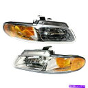 USヘッドライト Headlight Set 2000 Dodge Grand Caravan Chrysler Voyager Left&Right 2PC ...