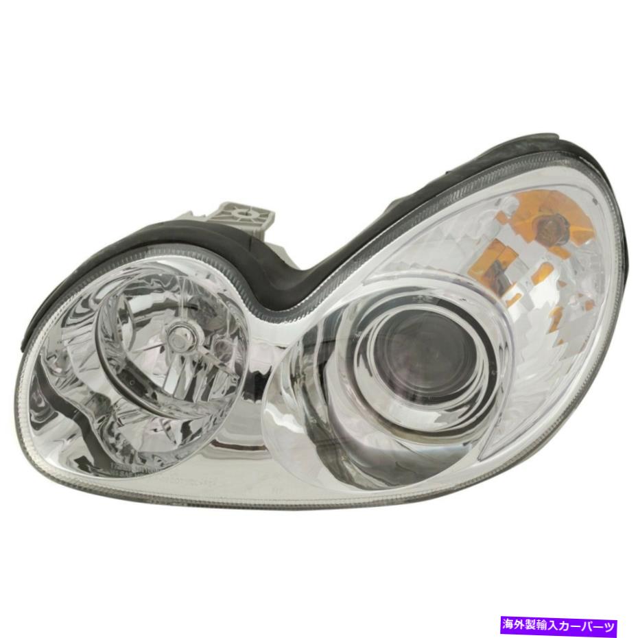 USヘッドライト 2002年2003年2004年2005年のHyundai Sonataが電球を残しました Headlight For 2002 2003 2004 2005 Hyundai Sonata Left With Bulb