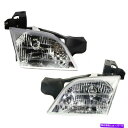 USヘッドライト 97-2005シボレーベンチャードライバー&旅客側W /電球用ヘッドライトセット Headlight Set For 97-2005 Chevrolet Venture Driver & Passenger Side w/ bulb(2)